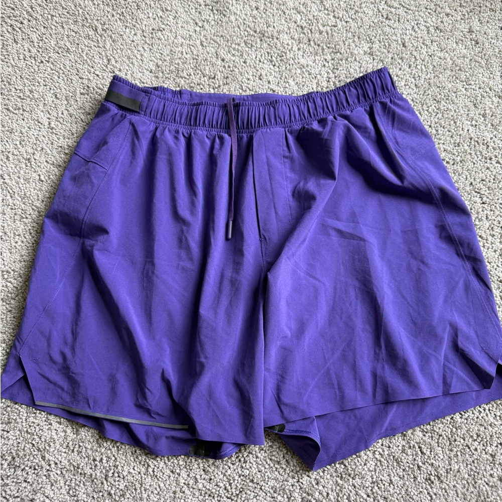 Purple Men's Athletic Shorts